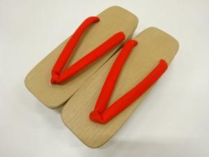 未使用品　桐下駄(23センチ)